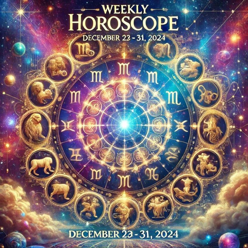 Weekly Horoscope Aries To Pisces December 23-31, 2024